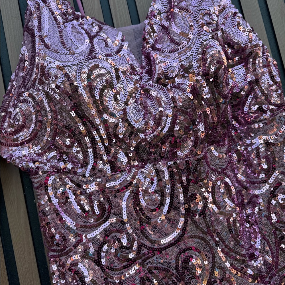 Morgan & Co. Lavender Dress View 2